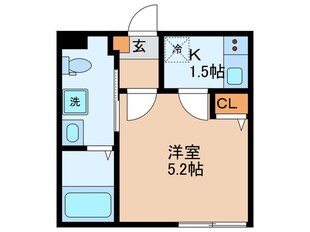 ベイルーム川崎平間の物件間取画像